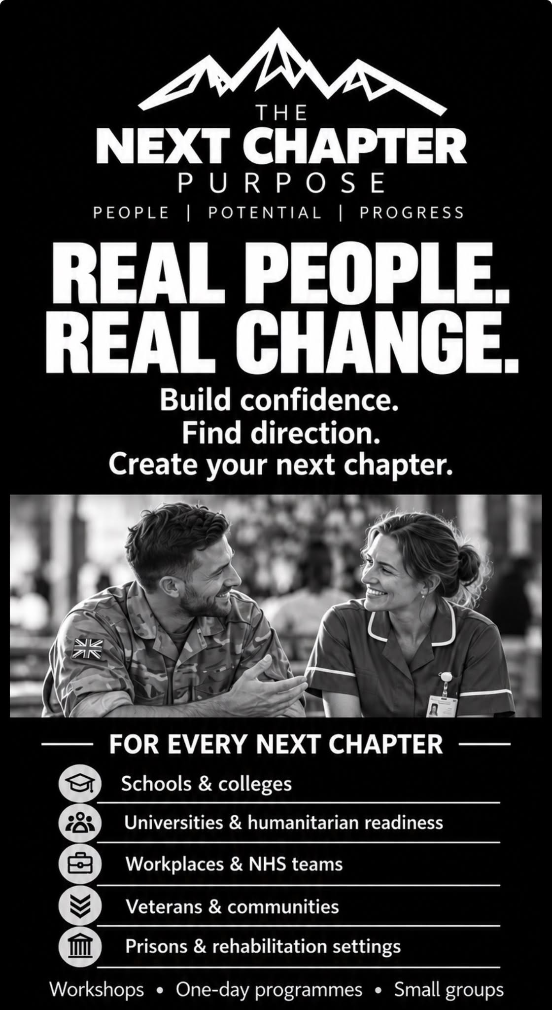 The Next Chapter programme poster